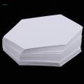 3x100 Pieces Hexagon Shape Paper Quilting Templates for Sewing Craft 7.9cm. 
