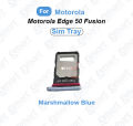 For Motorola Edge 50 Fusion Sim Tray Micro SD Card Slot with Sim Ejector Pin Replacement Parts. 