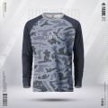 Fabrilife Mens Premium Sports Active Wear Full Sleeve T-shirt- Strength.