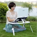 Laptop Table with Cooling Fan plastic folding table. 