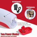 Poweka Hand Sewing Machine Mini Portable Electric Sewing Machine for Beginners and Adults Fast Sewing Suitable for Clothing, Fabrics, Travel Home. 