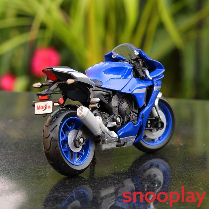 Maisto%201:18%20Yamaha%20YZF-R1%202021%20Die-Cast%20Vehicles%20Motorcycle%20Model%20Bike%20Toy%20-%20Image%209