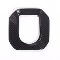 Car Gear Shift Frame Cover Trim Carbon Fiber for Land Rover Range Rover Evoque 2012-2017 Accessories. 