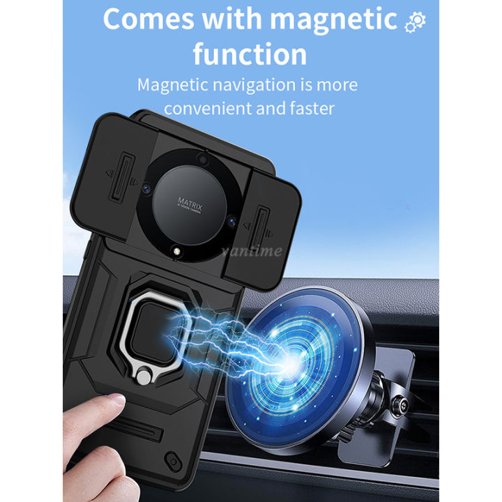 For%20Honor%20X9a%20X9b%205G%20Hard%20Case%20Sliding%20Lens%20Protect%20Magnetic%20Kickstand%20Back%20Cover%20-%20Image%203