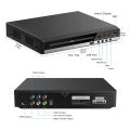 DVD Player 1080P HD Home DVD Player Box for TV All Region Free DVD CD-Disk Player AV-Output EVD Player--US Plug Durable. 