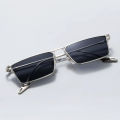 Sunglasses 2021 Fashion Small Box Metal Frame Rectangle Glasses. 