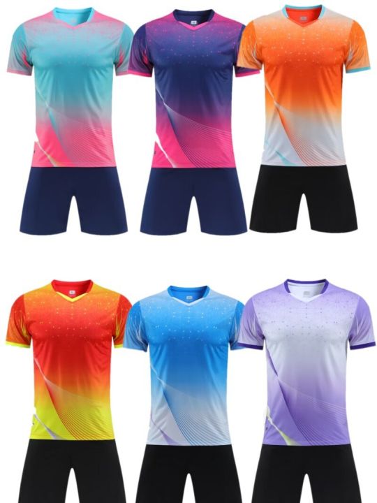 Football ching suit short eee men's and women's adult children's football ching primary school students training competition team form printing
