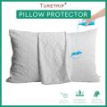 Bamboo Pillow Cover Waterproof Zipper Pillow Protector 48x74cm Bedbug Proof Hotel Home Bed Pillowcases. 