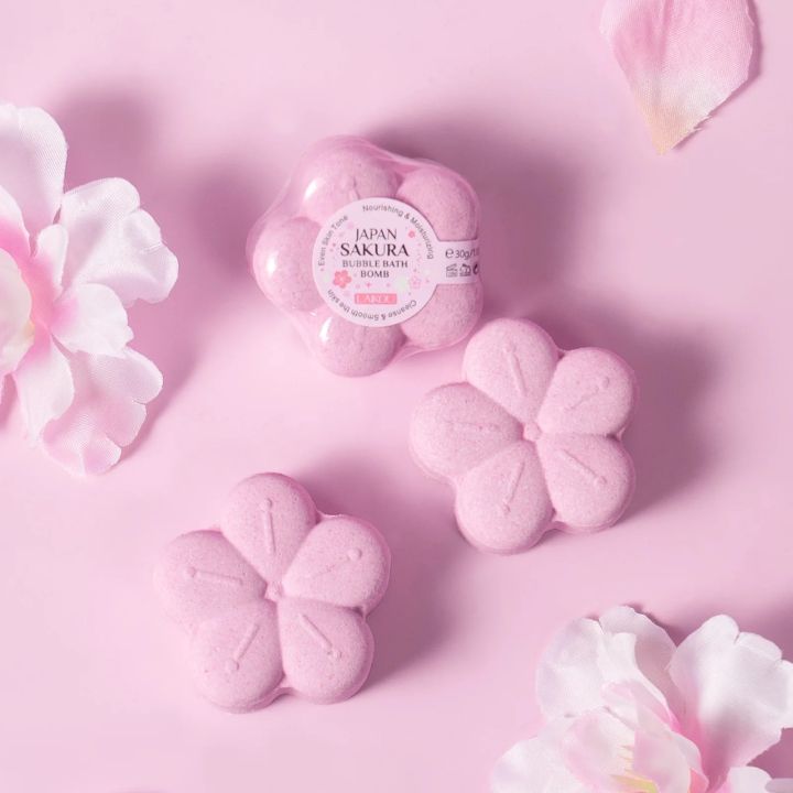Laikou%20Japan%20Sakura%20Bubble%20Bath%20Bomb-30g%20-%20Image%202