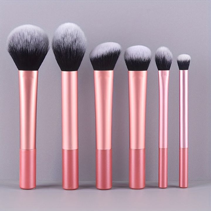 6pcs%20makeup%20brush%20set%20multi-tion/blush%20brush,%20powder%20brush,%20eye%20shadow%20brush,%20Contour%20rush,%20concealer%20brush%20-%20Image%204