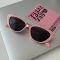 New Pink Women Cat Eye Sunglasses Retro Premium Sun Glasses Men Sun Protection Fashion Eyewear Luxury Brand Design Uv400. 