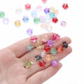 St.kunkka 10-30pcs 8mm Glass Five-pointed Star Beads Gilt Star Beads for DIY Bracelet Necklace Jewelry Making. 