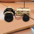 DIY Wooden Science Experiment Model Kits DIY Assembly Handmade Tractor Kids. 