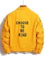 Denim Jacket Patches Windbreaker Cotton Trucker Jacket Men Cowboy Cut Western Lined Hiking Designer Fashion. 