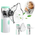 Mesh Nebulizer Portable Handheld Inhaler – Ultra-Fine Mist Steam Nebulizer with 3 Modes, Adult & Child Masks, Quiet Operation and One-Button Control for Fast Asthma Relief, Cough Support and Daily Breathing Therapy at Home or Travel. 