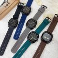 SUNLIFEX LIVE WATCH MEN'S WATCH SILICONE SQUARE ATHLEISURE CROSS-BORDER SUPPLY NET RED MEN'S WATCH.