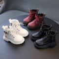 2022 Spring Autumn Winter Ankle Boots Light Girl Platform Shoes Burgundy Beige Black Boys Short Boots Super Cozy Shoes.
