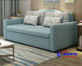 Sofa Cum Bed Sky Color Brand New.