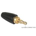 2X Universal Pressure Washer Turbo Nozzle for High Pressure Outlet Fitting Rotary 3.0 Orifice 1/4 Inch Plug 3000 Psi.
