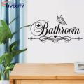 Window Clings Self Adhesive Butterfly Wall Sticker Bathroom Door Sign Decor. 