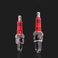 High Performance Three jaw three energy-saving spark plug Motorcycle Iridium 10mm Spark Plug D8TC A7TC For 48CC- 80CC JH70 DY90 Suitable For Most Motorcycles On The Market. 