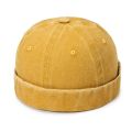 New Brimless Men Hat Docker Hat Beanie Sailor Hats Cap Cotton Breathable Spring Autumn hat Retro Adjustable Women Hip Hop Hat.