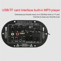 8 inch 10 inch 12V 24V 220V three-purpose Amplifier Board Audio Bluetooth Amplifier Subwoofer Amplifier Motorcycle Car Home. 