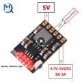 2A 5V Charge Discharge Integrated 3.7V 4.2V Lithium Battery Boost Mobile Power Protection Diy Electronic PCB Board Module. 