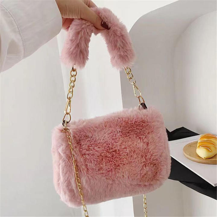 Handbag%20Fashion%20Bag%20Portable%20Plush%20Bag%20Shoulder%20Bags%20Plush%20Handbag%20Fashion%20Plush%20Crossbody%20Bag%20Plush%20Bag%20-%20Image%202