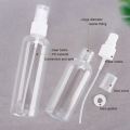 Spray Bottle Refillable Random Transparent 100 ML (( 2 PCS )). 