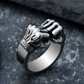 New heavy punch, personalized power fist ring, male hip-hop trendy ring, fitness hiphop street single. 