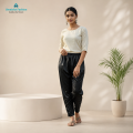 Silk Fabrics Stylish Bottom Box Design C-Kat Salwar / Pyjama Pants for Woman.
