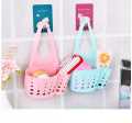 Kitchen Sink Sponge Holder Caddy - Hanging Strainer Organizer, Dishwashing Accessories, Soap Dispenser.