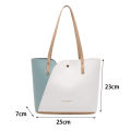 Women's Patchwork Color Bag Large Capacity Shoulder Bags High Quality Pu Leather Handbag Ladies Wild Bags Purses and Handbags. 