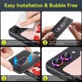【Feeoi Freeio】2 PCS Camera Lens For Samsung Galaxy Z Flip 5 4 Fold 5 4 Protector Tempered Glass Camera Cover Screen Protector Metal Scratc Cas.