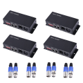 NXFDSIOZ 4X DMX 512 4CH x 8A Decoder LED Controller 4 Channel Driver RGBW LED Tape DC 12V - 24V. 