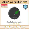 Aolon Air Purifier Q6 Mini Portable Air Purifier Wearable Air Purifier Necklace USB Air Cleaner Travel-Size Purifier for Small Space Remove PM2.5, dust ,for home and outdoor. 