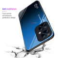 PlusCase for Huawei Nova 11i Case Glass Hard Gradient Painted Shockproof Phone Back Cover. 
