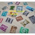 15 Pcs Old Bd small stamps Collection.