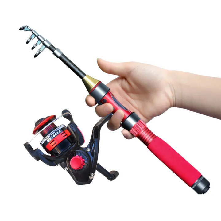 FG%201/1.2/1.5M%20Portable%20Retractable%20Fishing%20Rod%20Super%20Short%20Fiberglass%20Small%20Sea%20Rod%20Fishing%20Supplies-Red%20-%20Image%202