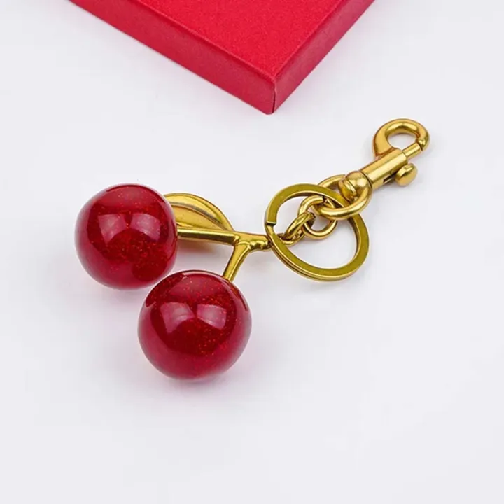 Creative%20Ornaments%20Cherry%20Keychain%20Alloy%20Key%20Decoration%20Cherry%20Charms%20Bag%20Accessories%203D%20Crafts%20Cherry%20Pendant%20Lady/Women%20-%20Image%208