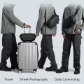 Ulanzi AB02 Outdoor Sling Bag – 9L Crossbody Camera Chest Bag with Weather-Resistant Fabric, AirTag Pocket, Customizable Dividers, and Quick Access Design for Travel, Photography, and Commuting. 