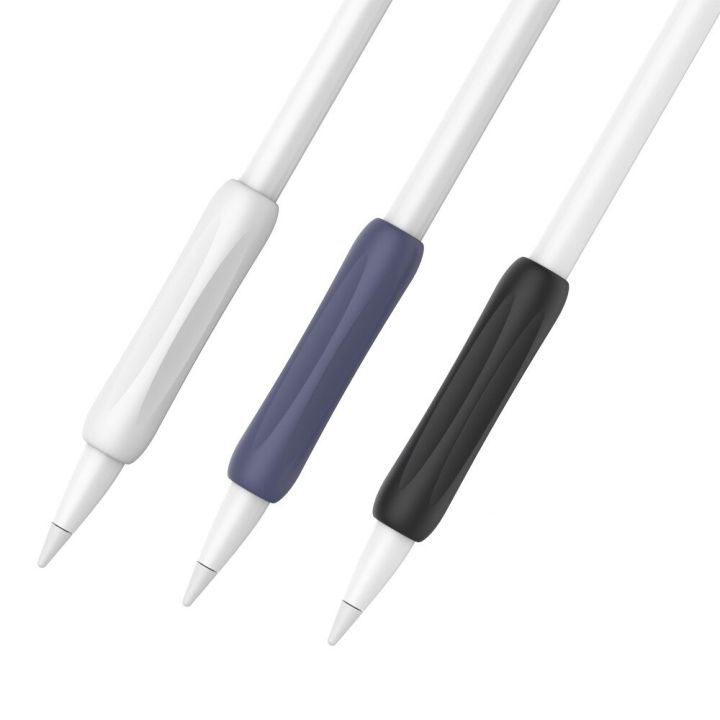For Apple Pencil 1 2 Silicone Grip Case Dust Proof Touch Pen Holder iPad Stylus Cover