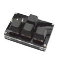4 Keys Direction Arrows Macro USB Custom Mechanical Gaming Keyboard For Linux MacOS Android Raspberry Pi Keyboard. 