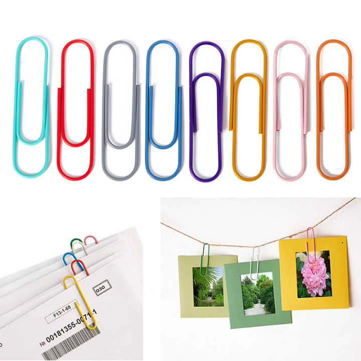 10Pcs /lot 100mm Paper Clips Large Giant Big Paper Clip Office