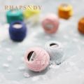 Rhapsody Premium Size 8 Pearl Cotton Embroidery Thread 12 Bals For Cross Stitch DIY Crochet Singed Mercerized Egyptian Cotton. 