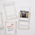 Acrylic Material Magnetic Photo Frame Lightweight Transparent Card Frame Acrylic Photo Holder 3-Inch Size Magnetic Attachment Display Stand for Tabletop Decor Office Accessory Photo Enthusiasts Gift. 