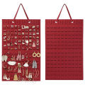 Earrings Hanging Organizer Wall Earring Holder Soft Felt Hanger Jewelry Necklace Yao Store. 