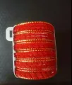 মখমলের কাচার চুড়ি (চুরি) = 24 পিস. 