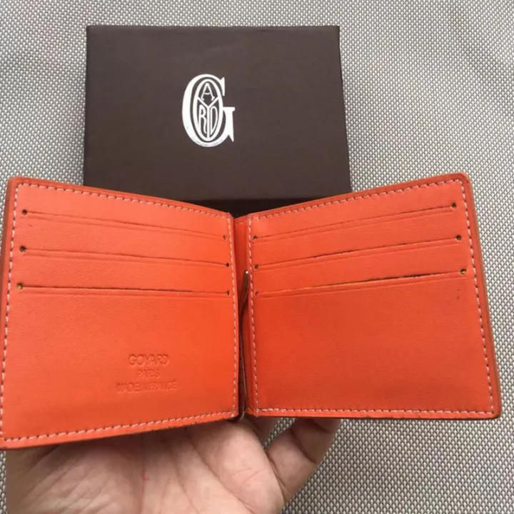 Real%20Leather%20Thin%20Money%20Clipper%20New%20Card%20Holder%20Clip%20Short%20Personalized%20Wallet%20For%20Men%20And%20Women%20(%20Wallet%20)%20-%20Image%204